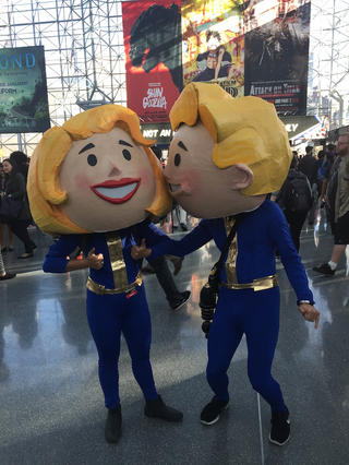 Vault Boy + Vault Girl = True love